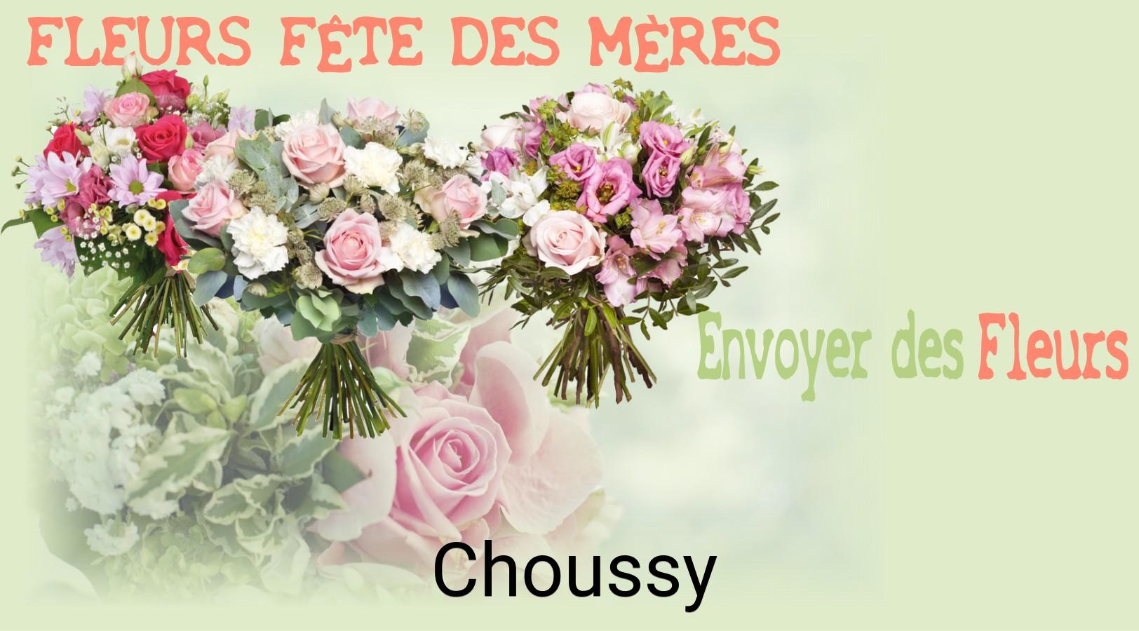 Bouquet de Fête des Mères livré à Choussy